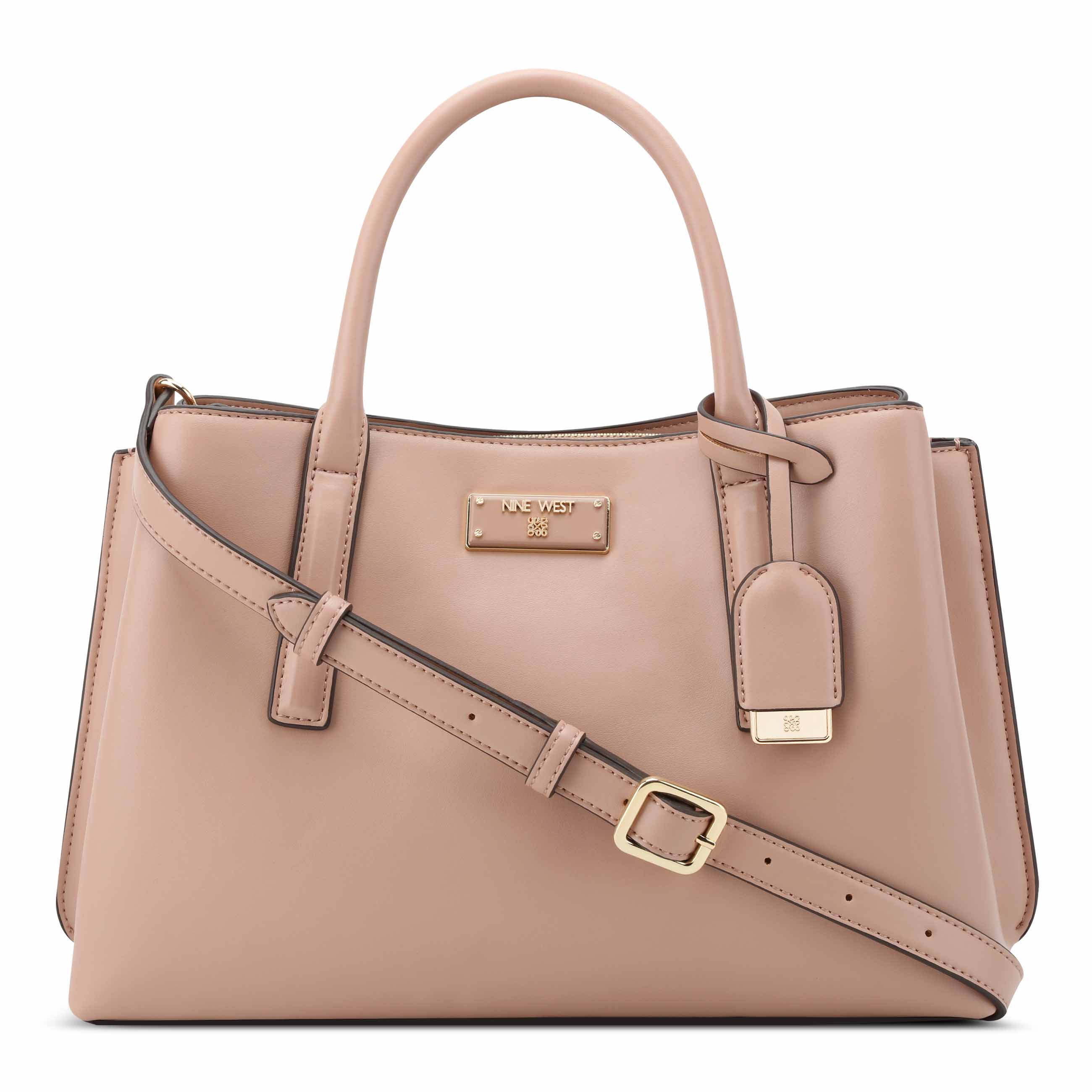 Nine West Leonel Triple Compartment Satchel Handbag