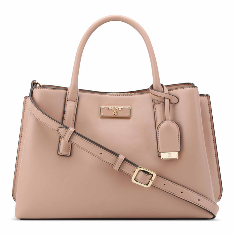 Nine West Leonel Triple Compartment Satchel Handbag