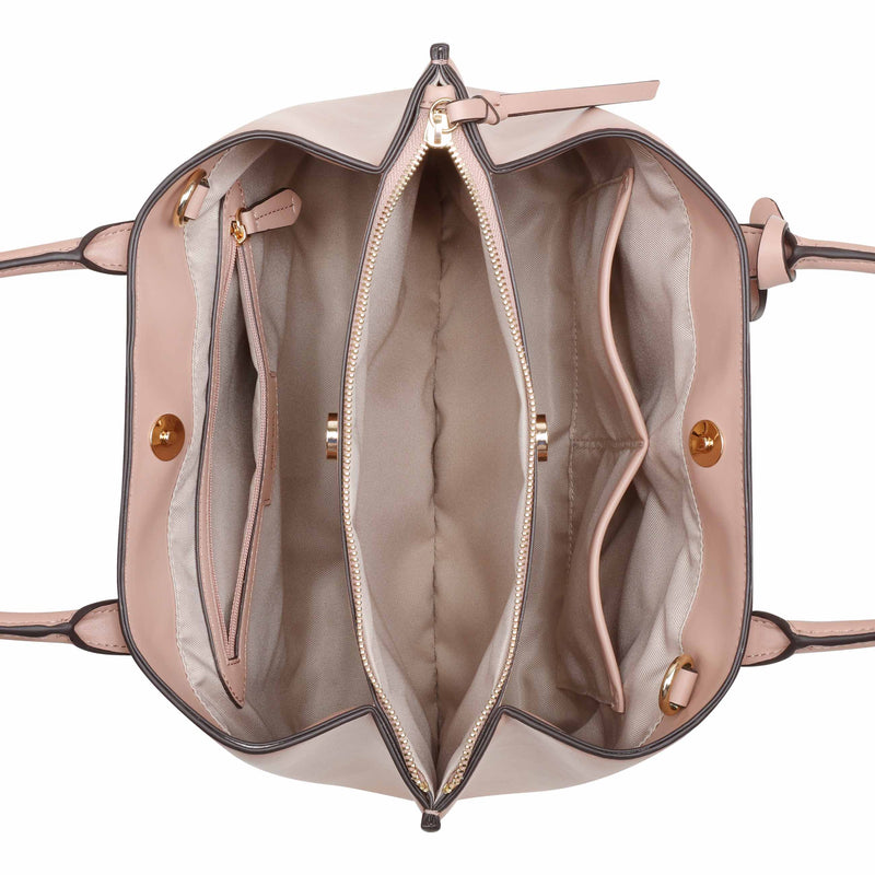 Nine West Leonel Triple Compartment Satchel Handbag