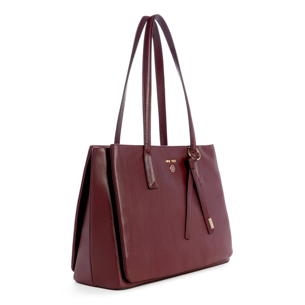 Nine West Eliena Triple Compartment Tote Handbag