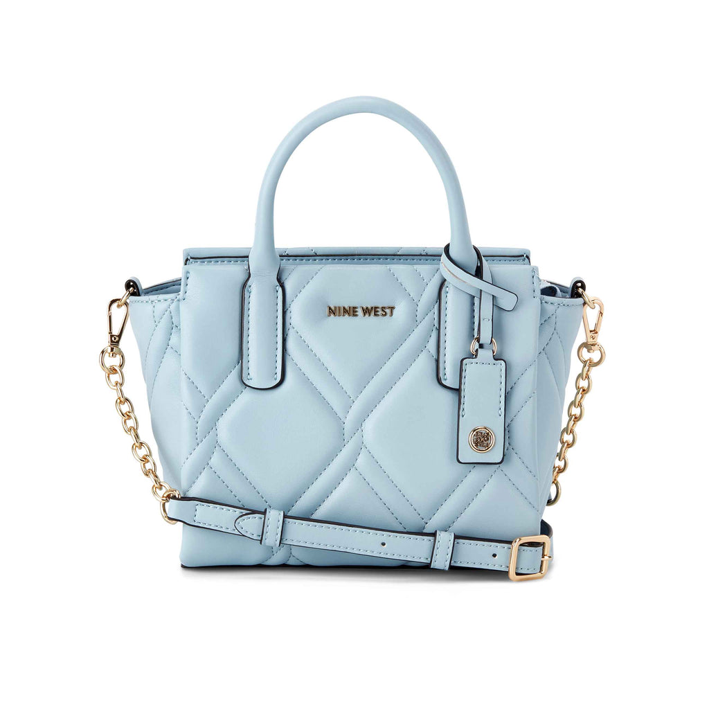 Nine West April Quilted Mini Satchel Crossbody Handbag – ShopCGX