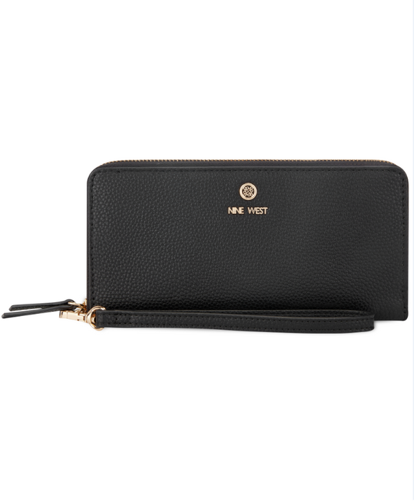 Nine West Linnette Zip Around Wallet With Wristlet