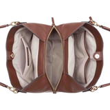 Nine West Deacon Triple Compartment Shoulder Handbag