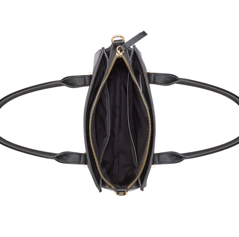 Nine West Lucianne Jet Set Satchel Handbag – ShopCGX