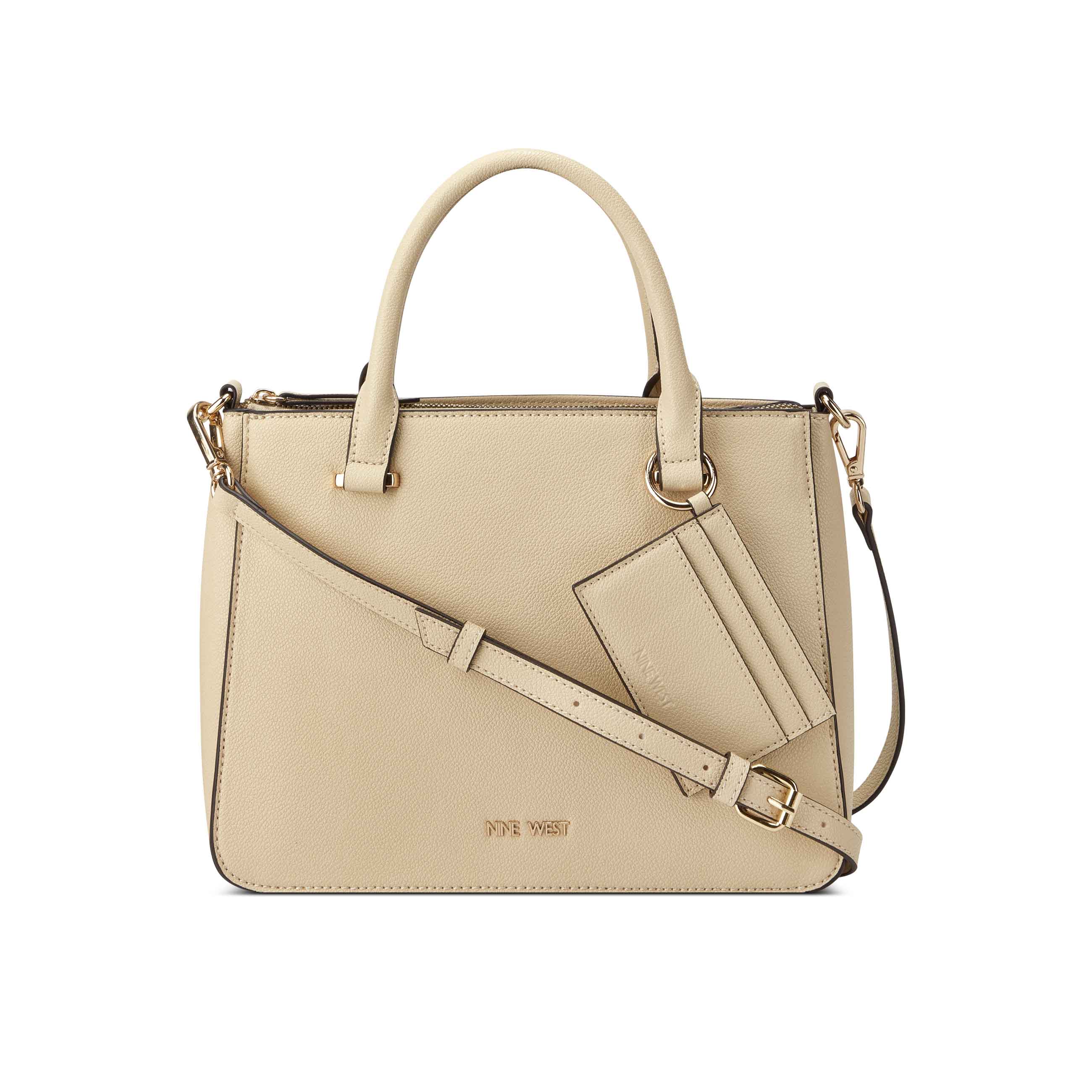 Nine West Lucianne Jet Set Satchel Handbag – ShopCGX