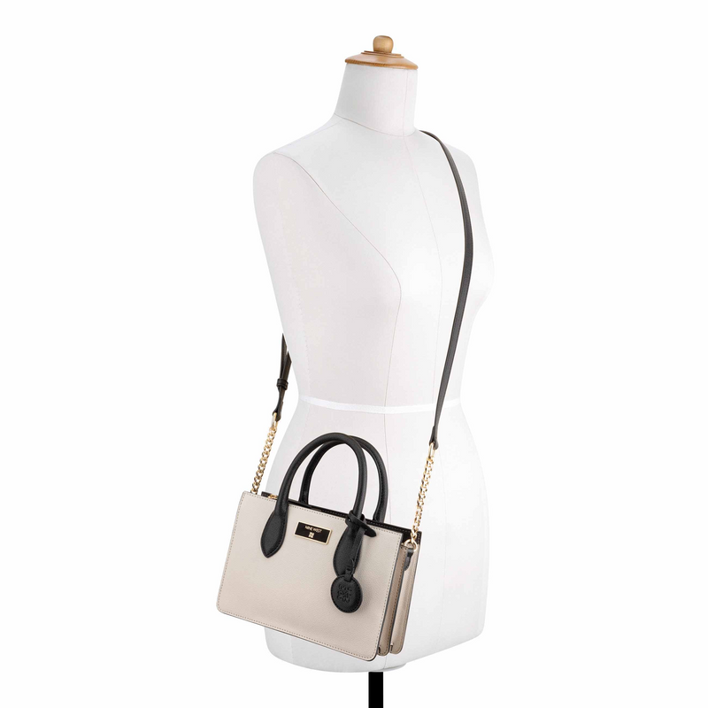 Nine West Magdalina Triple Compartment Medium Shopper Bag in Brown Nine West Magdalina Triple Compartment Medium Shopper Bag in Brown