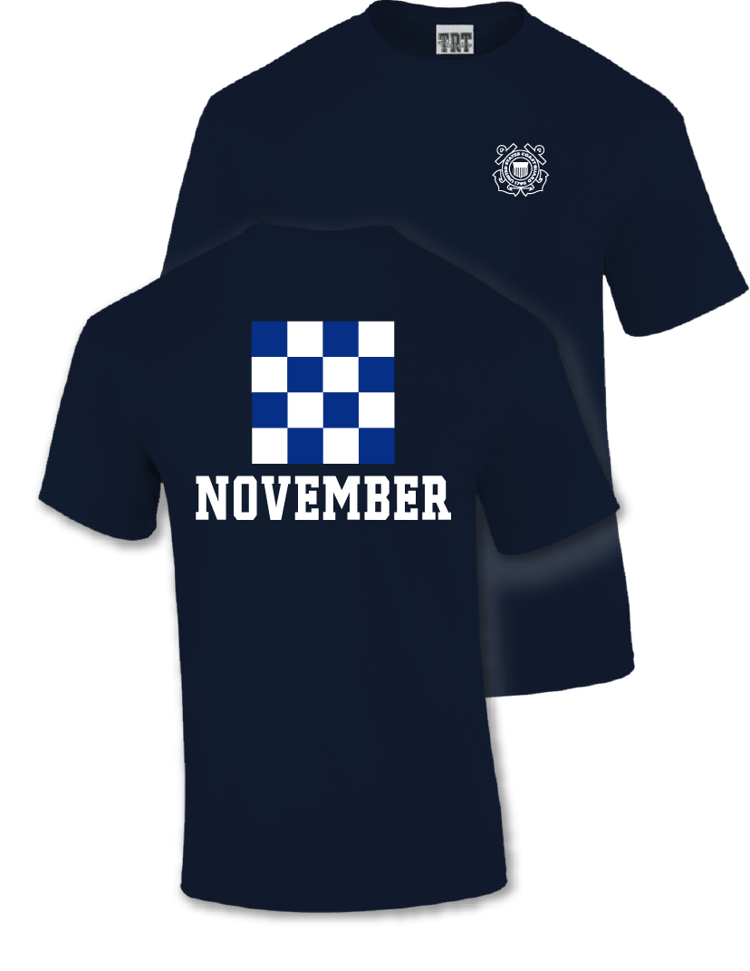 Coast Guard November Short Sleeve T-Shirt