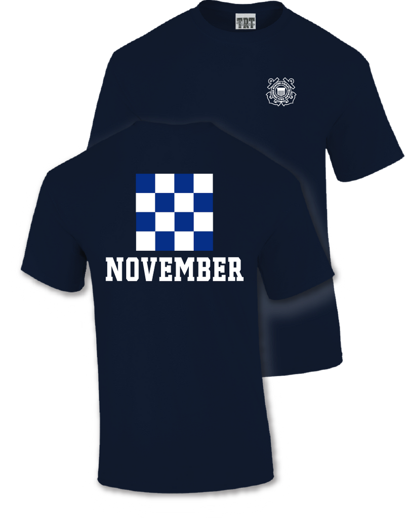 Coast Guard November Short Sleeve T-Shirt