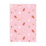 Denik Kawaii Food Pattern Notepad