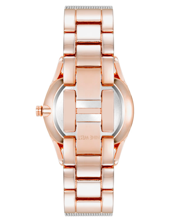 Nine West Womens Mesh Bracelet Watch