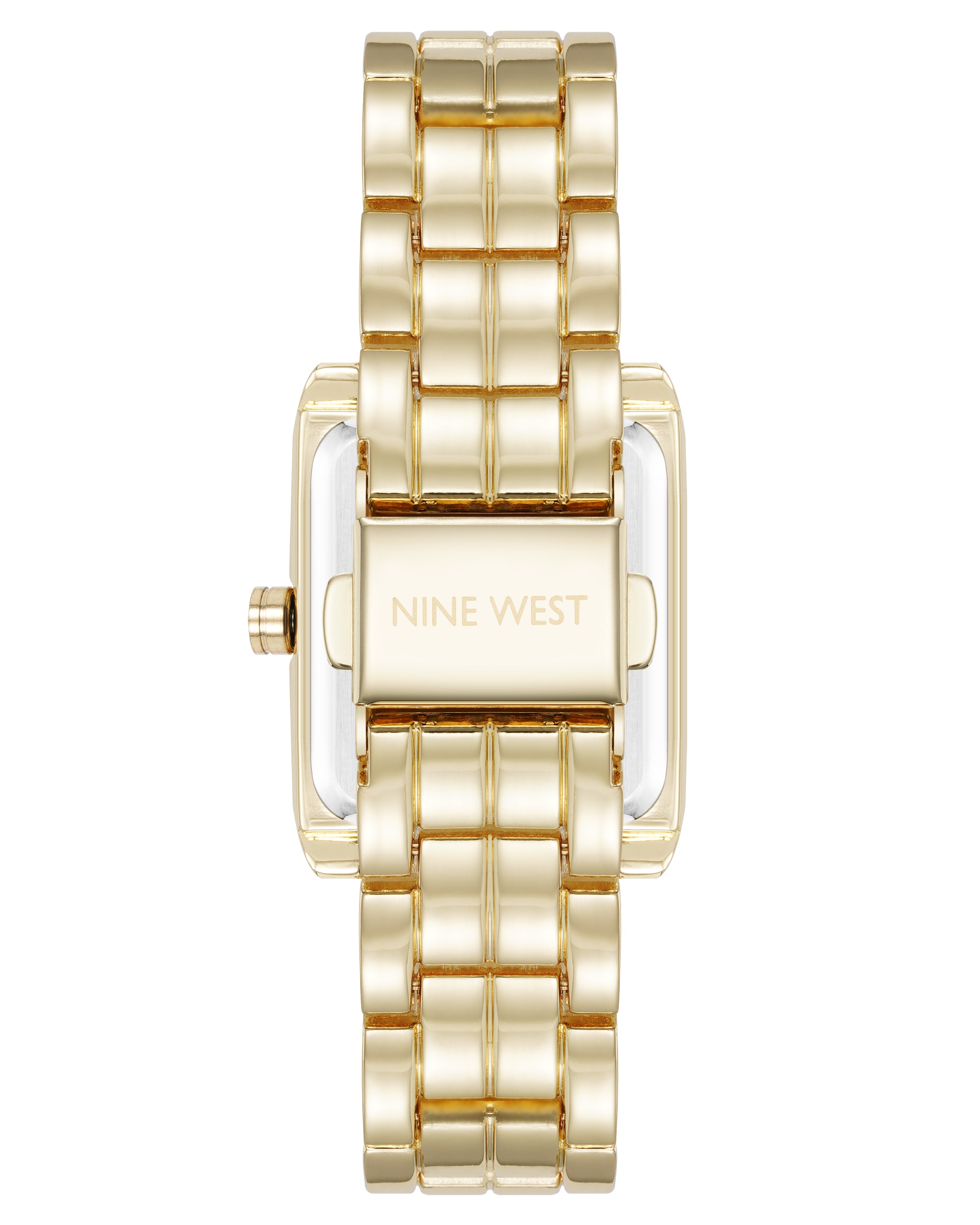 Nine West Womens Square Bracelet Watch