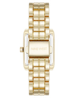 Nine West Womens Square Bracelet Watch