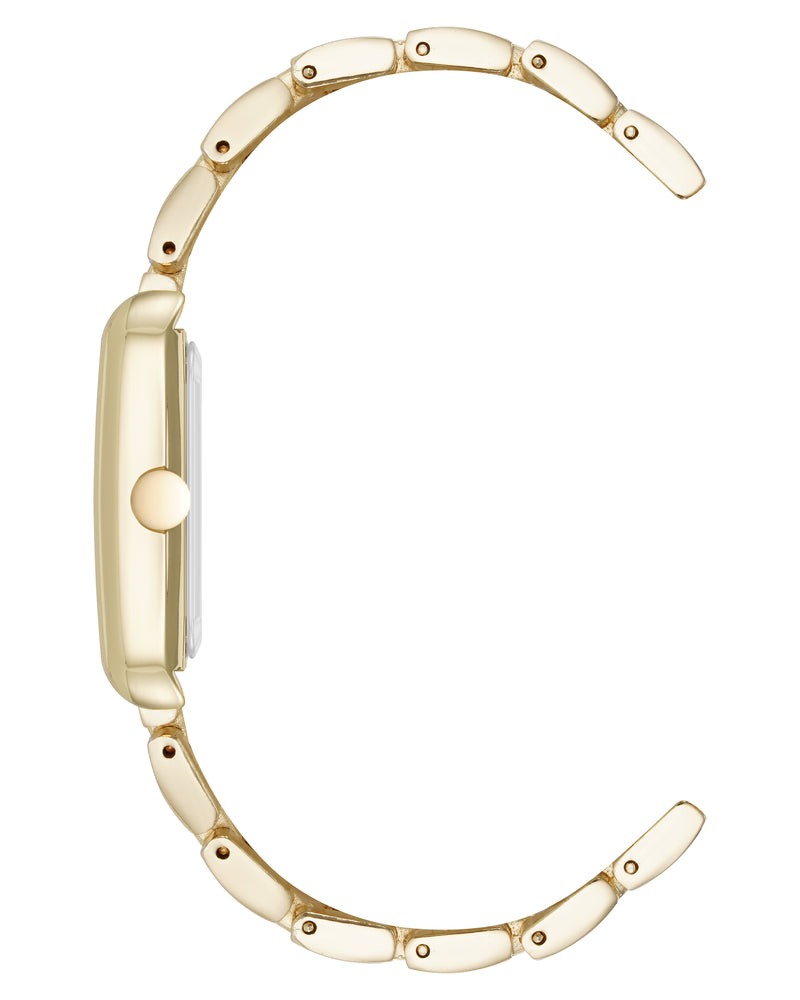 Nine West Womens Square Bracelet Watch