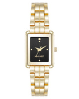 Nine West Womens Square Bracelet Watch