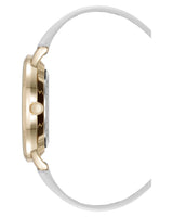 Nine West Womens Round Strap Watch