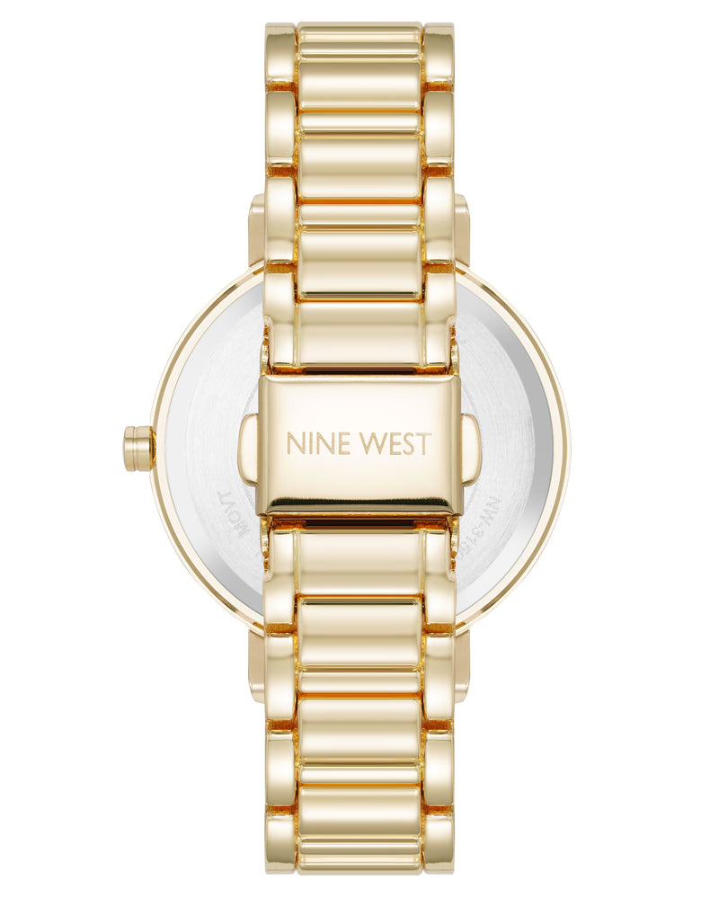 Nine West Womens Round Bracelet Watch