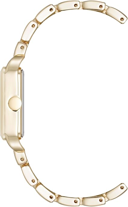 Nine West Womens Square Bracelet Watch