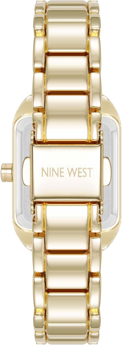 Nine West Womens Square Bracelet Watch