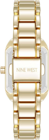 Nine West Womens Square Bracelet Watch