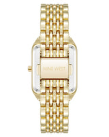 Nine West Womens Square Bracelet Watch