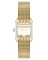 Nine West Womens Mesh Bracelet Watch