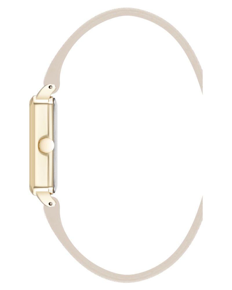 Nine West Womens Square Strap Watch