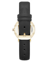 Nine West Womens Round Silicone Strap Watch