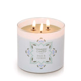 Yankee Candle 3-Wick Candle - Sage & Citrus