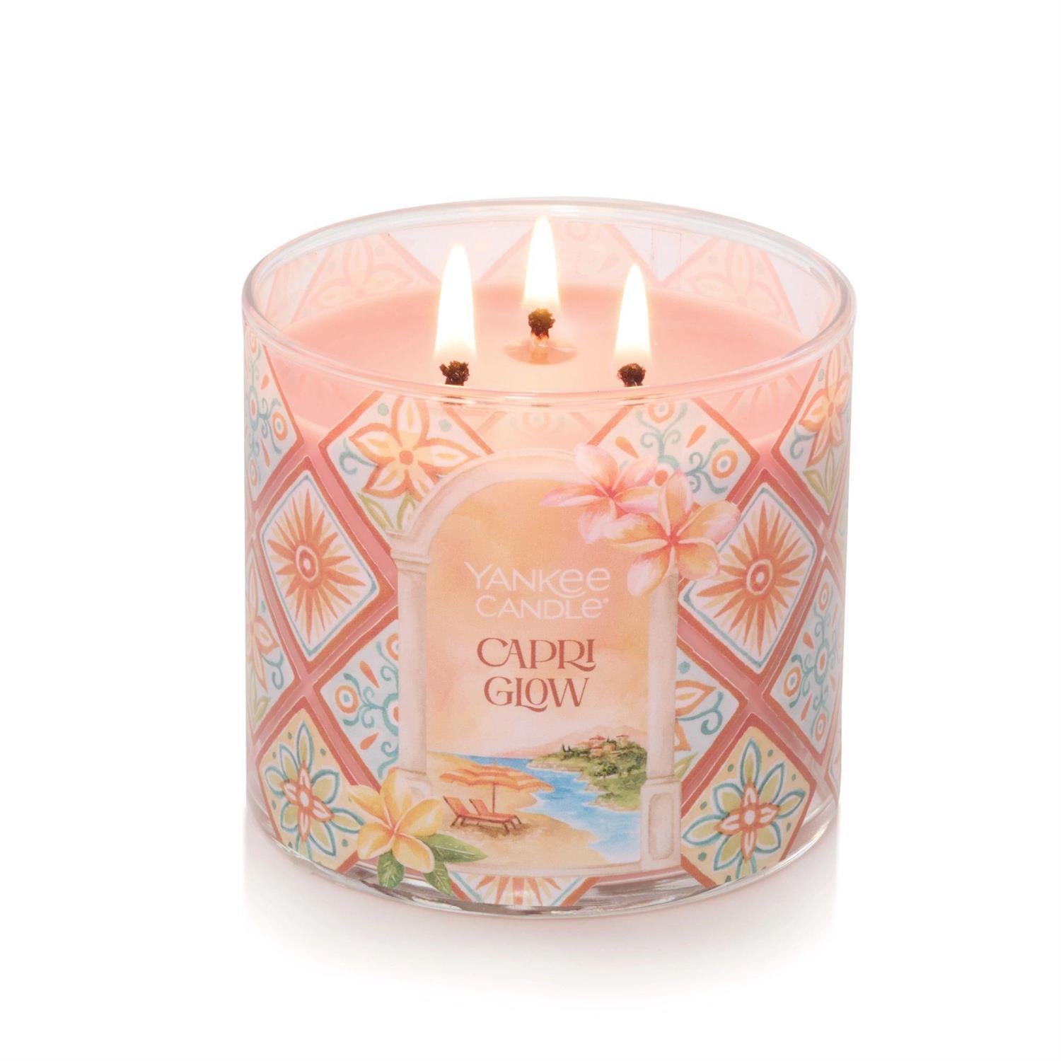 Yankee Candle 3-Wick Candle - Capri Glow