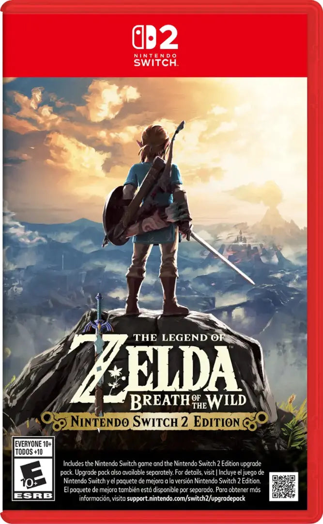 Nintendo Switch 2 The Legend of Zelda: Breath of the Wild Game Nintendo Switch 2 The Legend of Zelda: Breath of the Wild Game