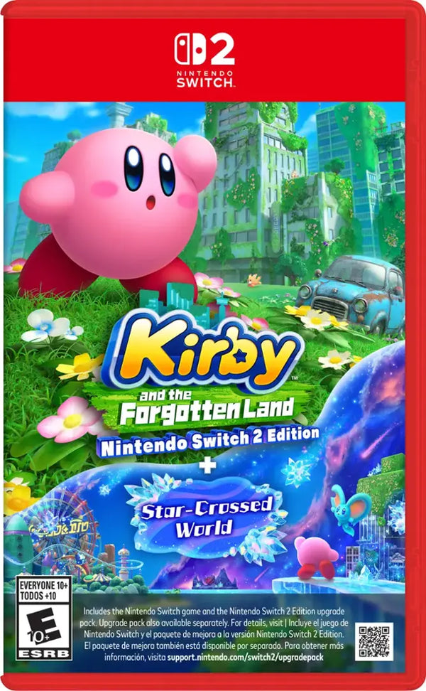 Nintendo Switch 2 Kirby and The Forgotten Land + Star Crossed World Game