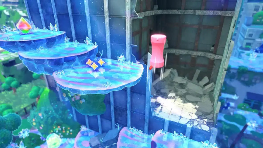 Nintendo Switch 2 Kirby and The Forgotten Land + Star Crossed World Game