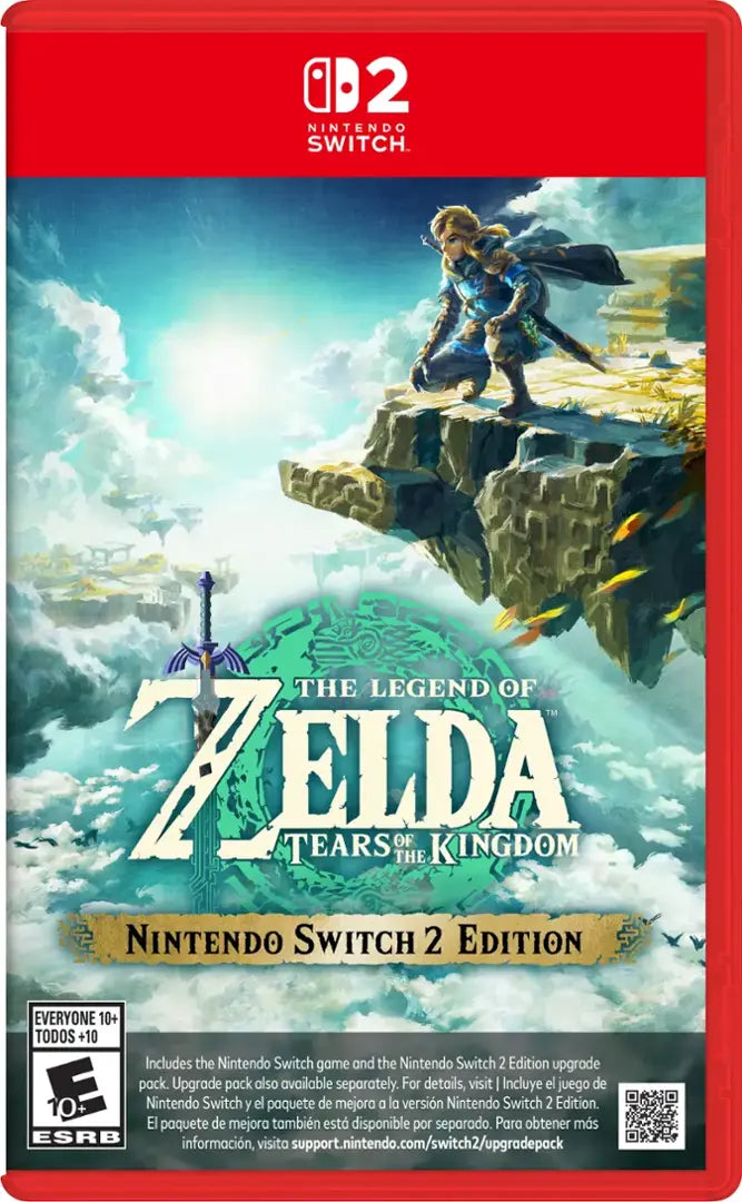 Nintendo Switch 2 The Legend of Zelda: Tears of the Kingdom Game – Nintendo Switch 2 Edition