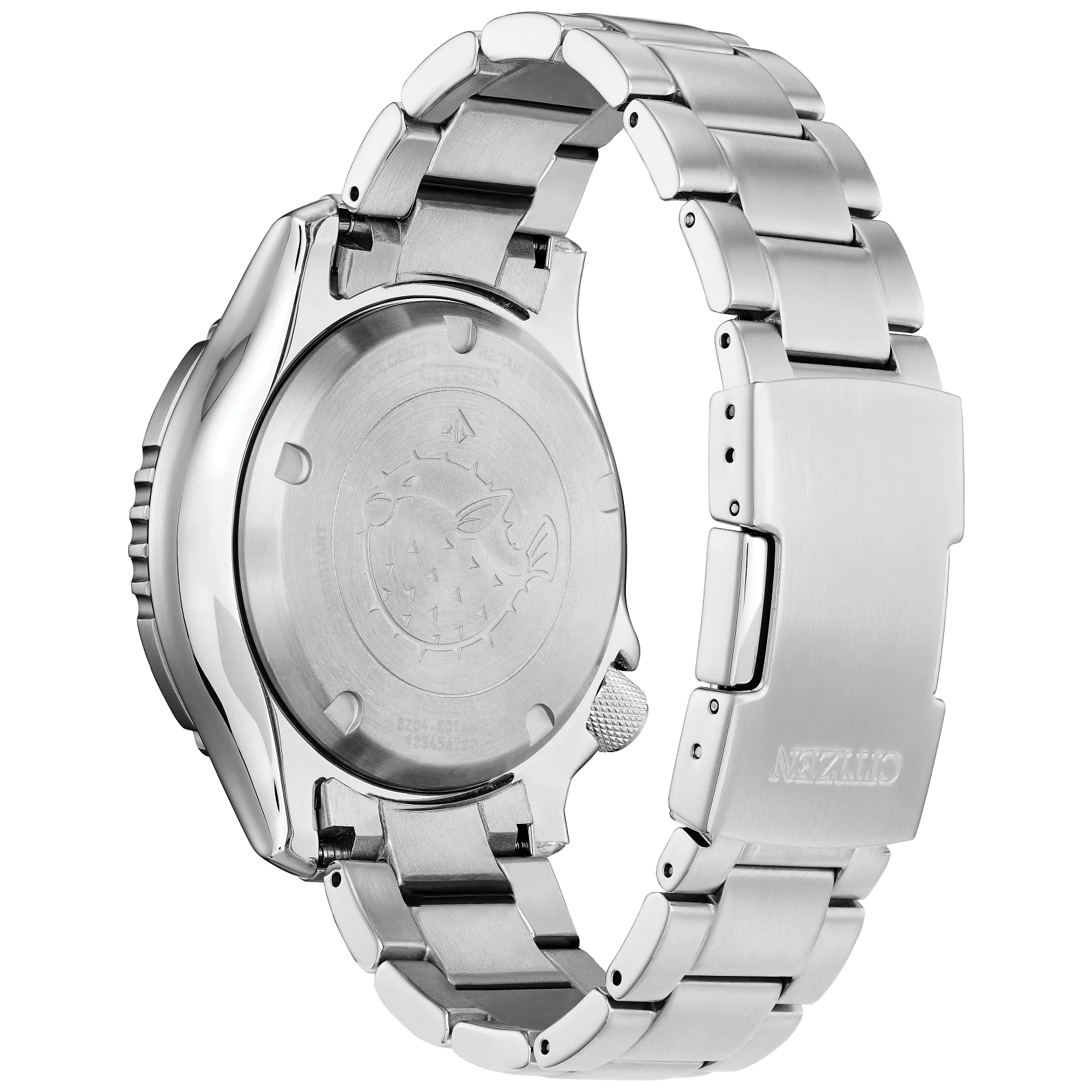 Citizen Mens Promaster Dive Automatic Watch - Silver-Tone Stainless Steel Bracelet