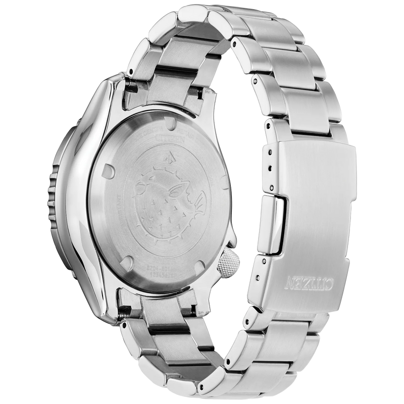 Citizen Mens Promaster Dive Automatic Watch - Silver-Tone Stainless Steel Bracelet