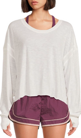Free People Womens My Time Layer Long Sleeve T-Shirt