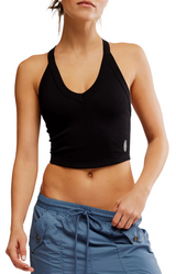 Free People Womens All Clear V-Neck Cami Tank Top