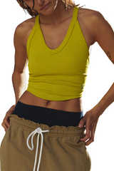 Free People Womens All Clear V-Neck Cami Tank Top