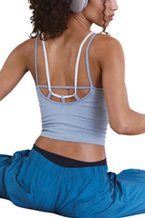 Free People Womens All Clear Coastline Cami Tank Top