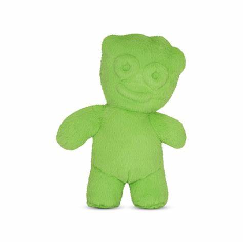 ISCREAM Mini Sour Patch Kids Furry Green Kid Plush Toy