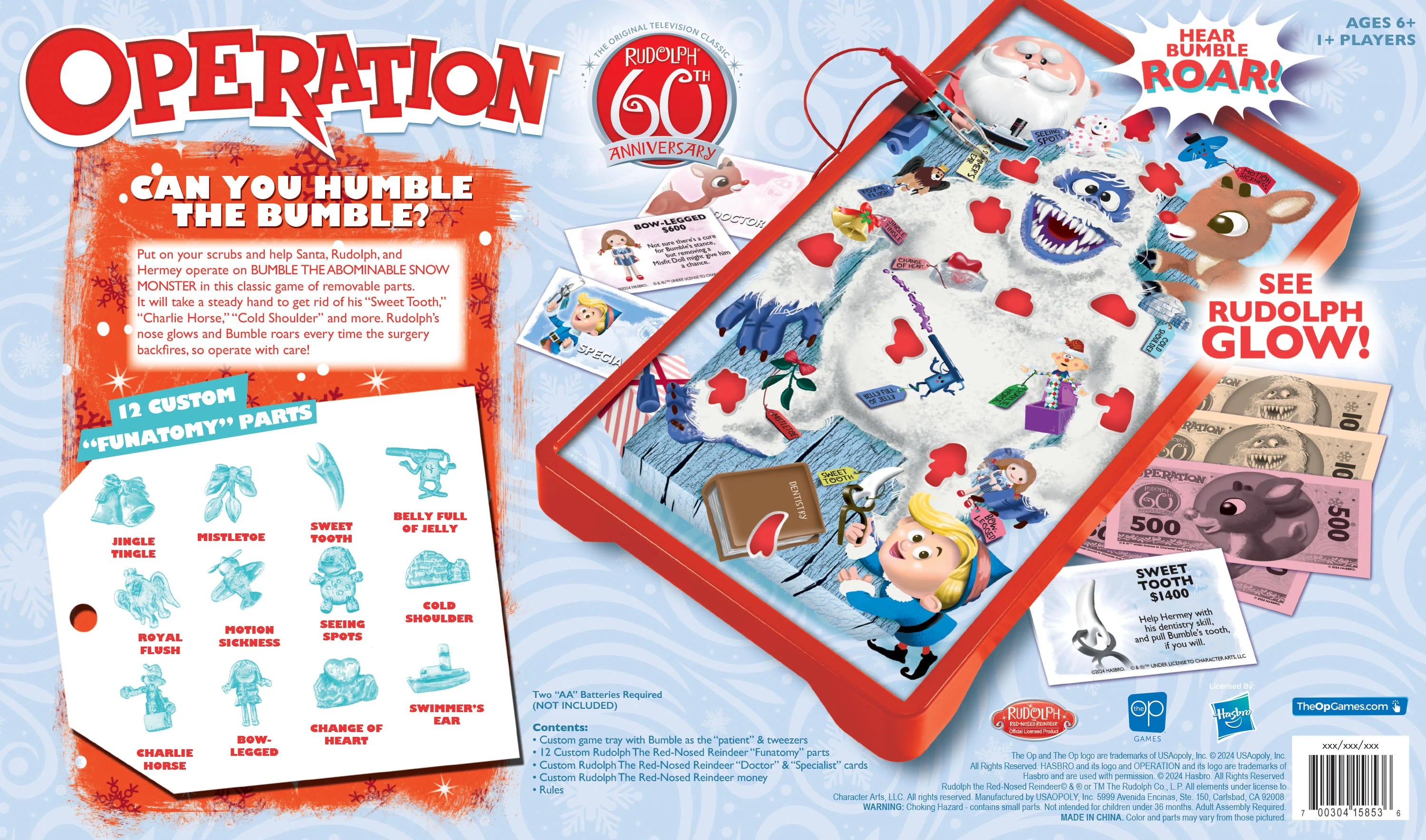 The OP Games Operation: Rudolph The Red Nosed Reindeer Game