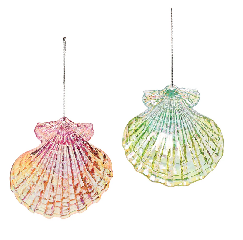 C&F Home Sparkle Scallop Shell Ornament