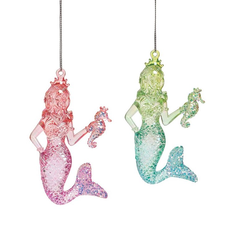 C&F Home Sparkle Mermaid Ornament