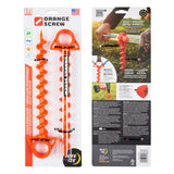 Nite Ize Orange Screw Large Ultimate Ground Anchor - 2 Pack