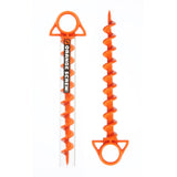 Nite Ize Orange Screw Large Ultimate Ground Anchor - 2 Pack
