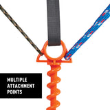 Nite Ize Orange Screw Large Ultimate Ground Anchor - 2 Pack
