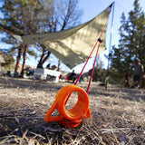 Nite Ize Orange Screw Large Ultimate Ground Anchor - 2 Pack