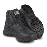 Alpha Fury 6" Polishable Toe Side-Zip Men's Black Boot