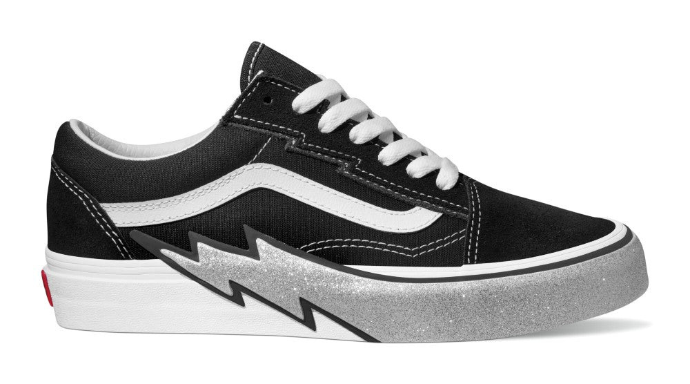 Vans Old Skool Bolt Glitter Sneakers Unisex Sizing – ShopCGX