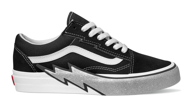 Vans Old Skool Bolt Glitter Sneakers Unisex Sizing – ShopCGX